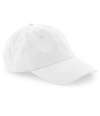 BB652N B652N Beechfield Organic Cotton 6 Panel Dad Cap White colour image